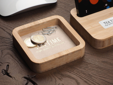 Logotrade promotional merchandise photo of: Wooden desk organiser 1849292