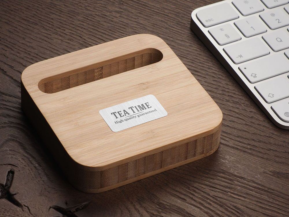 Logotrade advertising product picture of: Wooden telephone stand 1848292