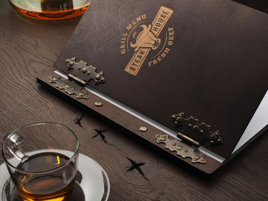 Logo trade corporate gifts picture of: Menu cover 1862121