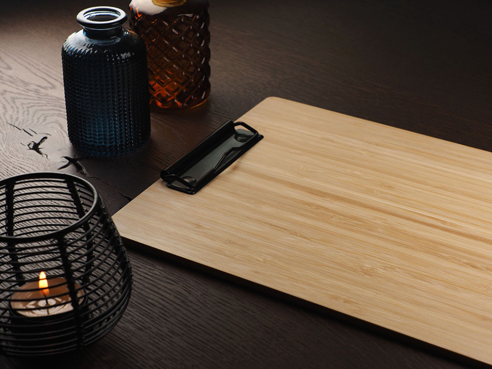 Logo trade business gifts image of: Clipboard menu 1868292
