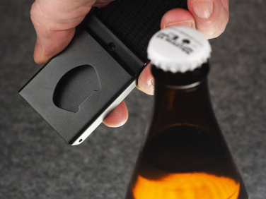 Logo trade promotional products picture of: Belt with bottle opener buckle  1134122