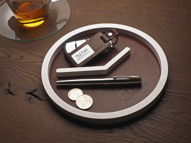 Logo trade promotional giveaway photo of: Wooden desk organiser 1851121