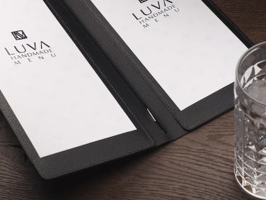 Logo trade promotional giveaways image of: Menu cover Fine Dining Pro 1900318