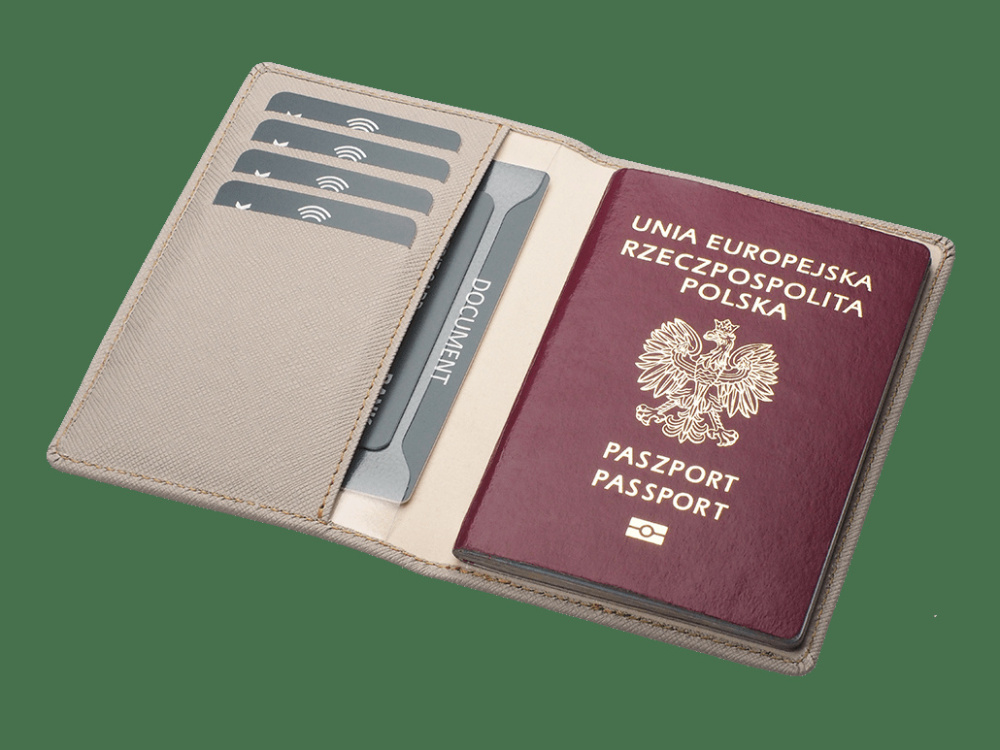 Logotrade advertising product image of: RFID passport case 1301113