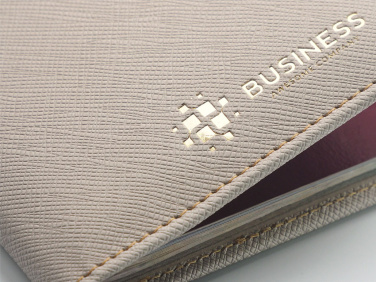 Logo trade promotional giveaways image of: RFID passport case 1301113