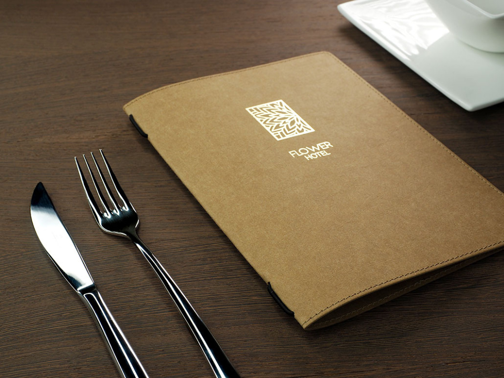 Logo trade advertising products picture of: Menu cover Ambiente 1179106
