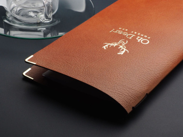Logo trade promotional merchandise picture of: Menu cover Ambiente 1947318