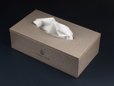 Logo trade promotional gift photo of: Tissue box 992321