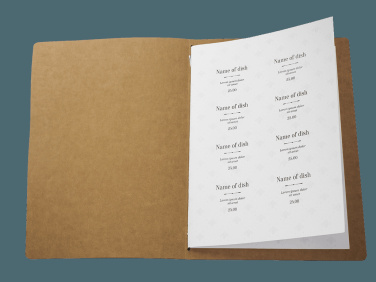 Logotrade promotional giveaway image of: Menu cover Ambiente 1178106