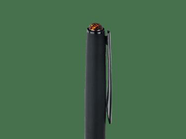 Logotrade promotional item picture of: Ball pen with AMBER stone 2070036