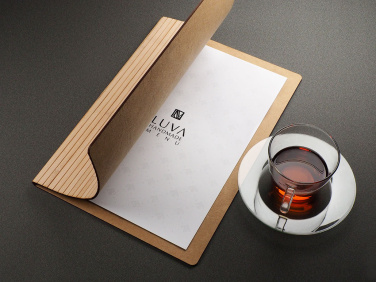 Logo trade promotional products image of: Menu cover Ambiente 1178145