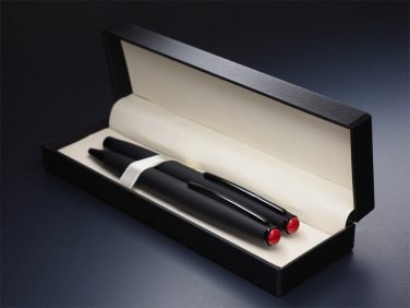 Logo trade promotional giveaways picture of: Coral stone Pen set 1285036