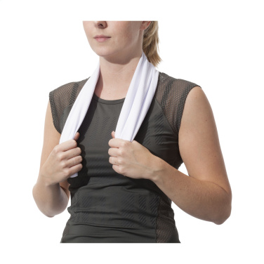 Logo trade business gifts image of: CoolDown cooling towel