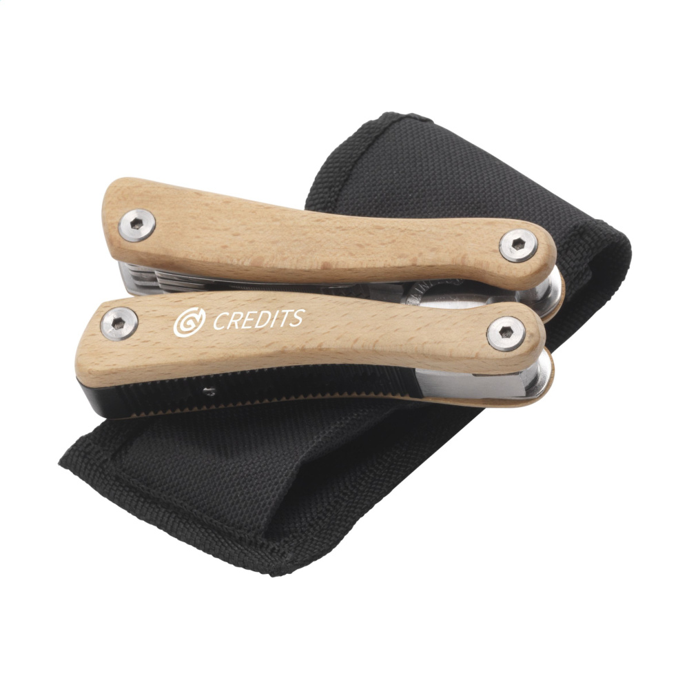 Logo trade corporate gifts picture of: Beechwood Multitool