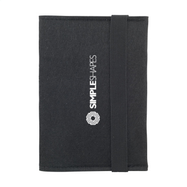 Logo trade promotional merchandise photo of: Identify GRS RPET Felt passport holder