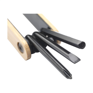 Logotrade advertising product picture of: Bamboo Black Tool multi tool