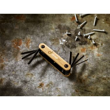 Logotrade corporate gifts photo of: Bamboo Black Tool multi tool
