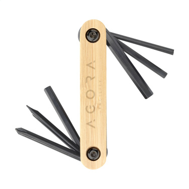 Logotrade promotional product image of: Bamboo Black Tool multi tool