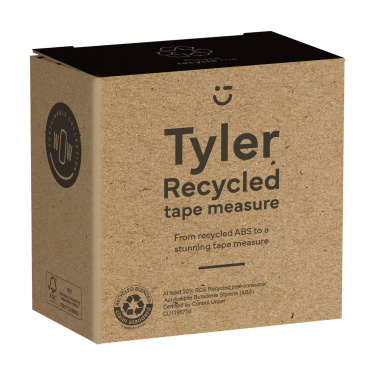 Logo trade corporate gift photo of: Tyler RCS Recycled 3 meter tape measure