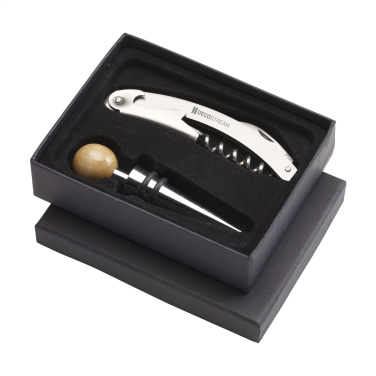 Logo trade promotional giveaway photo of: Vindeux wine gift set
