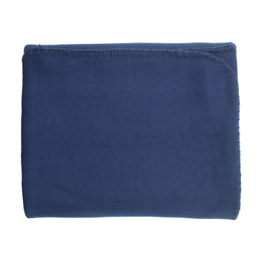 Logo trade promotional products picture of: SuperSoft RPET (180 g/m²) fleece blanket