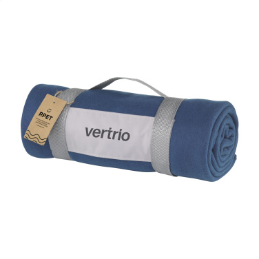Logotrade promotional item image of: SuperSoft RPET (180 g/m²) fleece blanket