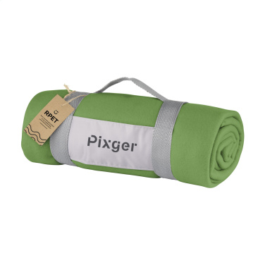 Logotrade promotional merchandise image of: SuperSoft RPET (180 g/m²) fleece blanket