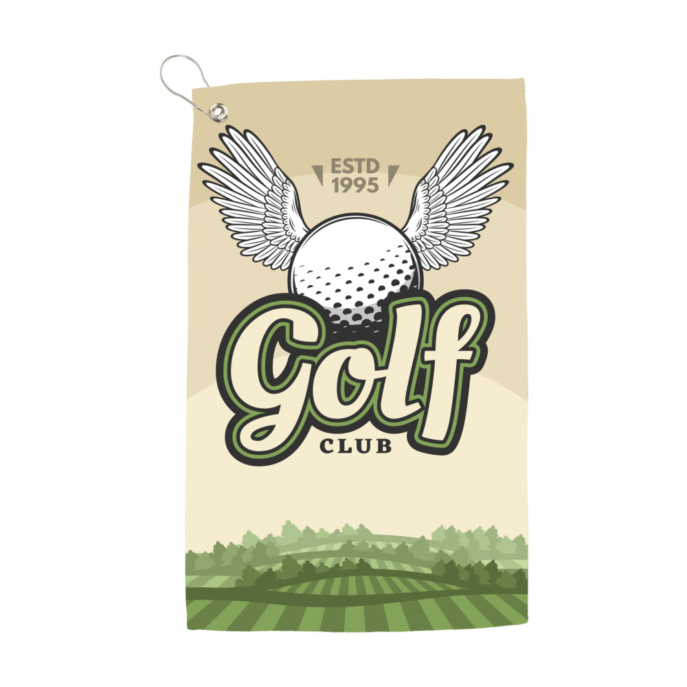 Logotrade promotional giveaway picture of: GolfTowel 400 g/m² 30x50