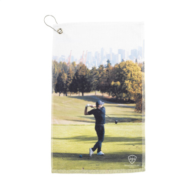 Logo trade promotional products picture of: GolfTowel 400 g/m² 30x50
