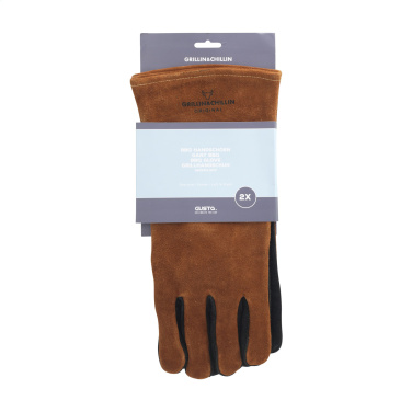 Logo trade promotional merchandise picture of: Gusta Grill BBQ Gloves