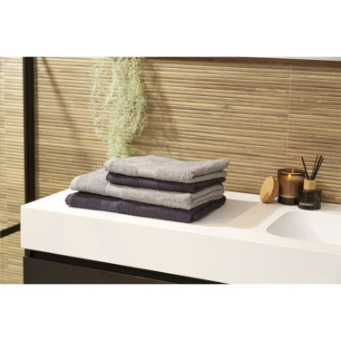 Logo trade promotional products image of: Wooosh Bath Towel GRS Recycle Cotton Mix 140 x 70 cm