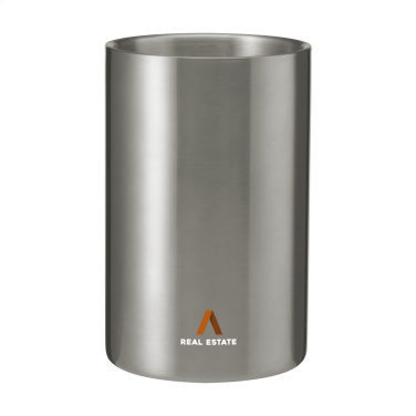 Logotrade business gift image of: CoolSteel RCS Recycled Steel wine cooler
