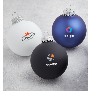Logotrade promotional items photo of: Christmas Bauble Ø 6 cm - set of 4 - Made in Europe