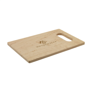 Logotrade corporate gift picture of: Alder Wood Chopping Board Open Grip