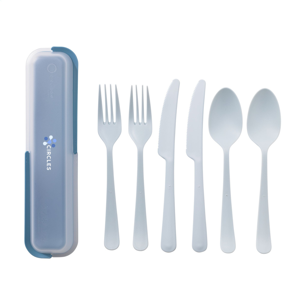 Logo trade promotional gifts picture of: Outdoor 6-piece Cutlery Set