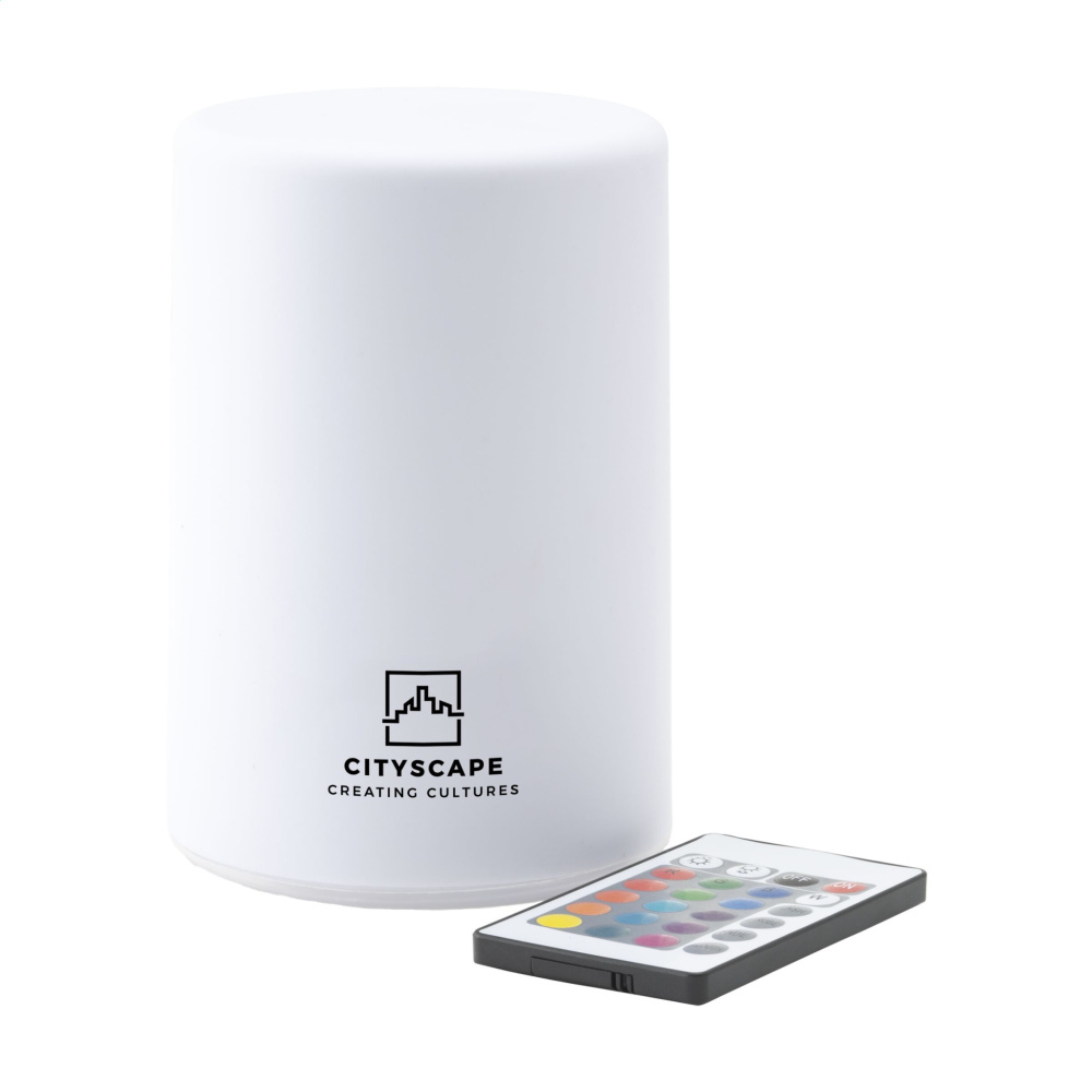 Logo trade promotional merchandise image of: Grundig Lumo Colour Mood table light