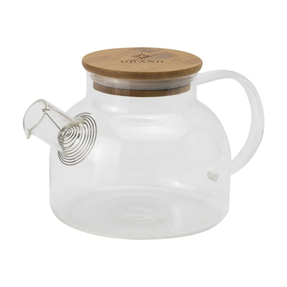 Logo trade promotional merchandise photo of: Teatime Glass Teapot