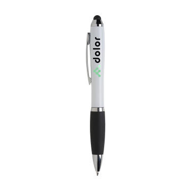 Logo trade promotional products image of: Athos Colour Touch stylus pen