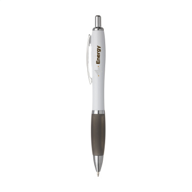 Logo trade promotional merchandise image of: Athos White pen