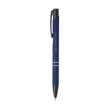 Logotrade promotional merchandise picture of: Ebony Rubberised pen