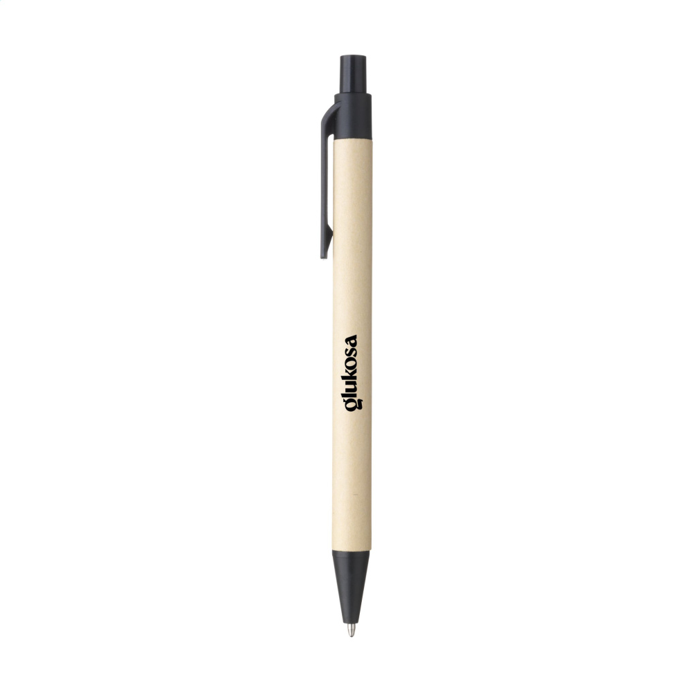 Logo trade promotional giveaways image of: Bio Degradable Natural pen