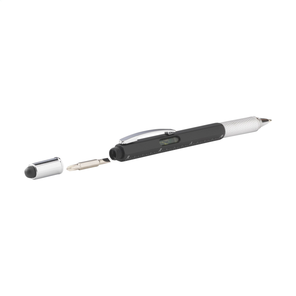 Logo trade promotional items image of: ProTool MultiPen multifunctional pen