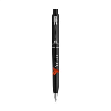 Logo trade corporate gifts image of: Stilolinea Raja Chrome Recycled pen
