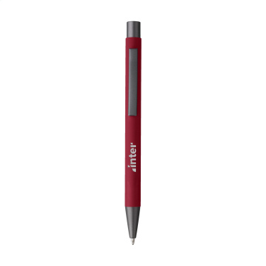 Logo trade promotional gifts picture of: Brady Soft Touch Recycled Alu pens