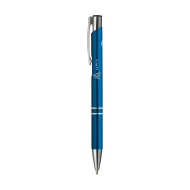 Logotrade promotional item picture of: Ebony Recycled Alu pens