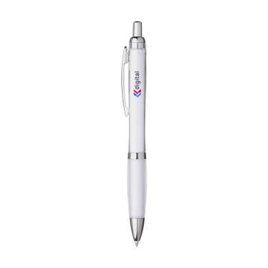 Logotrade promotional item picture of: Athos Solid GRS Recycled ABS pen