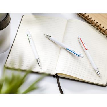 Logo trade advertising products image of: Vista GRS Recycled ABS pen