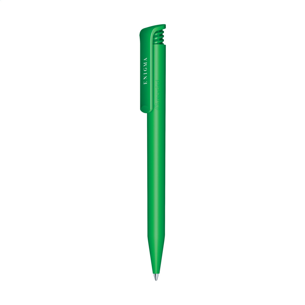 Logo trade promotional merchandise image of: Senator SuperHit Matt Recycled pen
