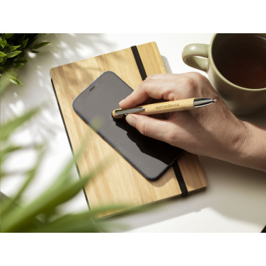 Logotrade promotional merchandise picture of: Luca Touch Bamboo stylus pen