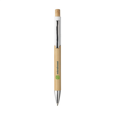 Logo trade promotional giveaways picture of: Saya Bamboo Pen